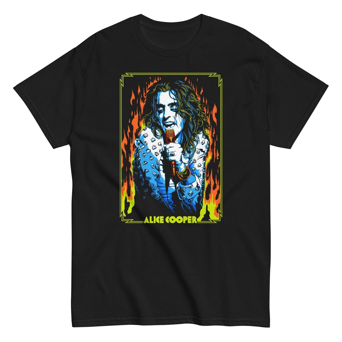 MERCHMOMENT Alice Cooper - Flames T-Shirt [Apparel]