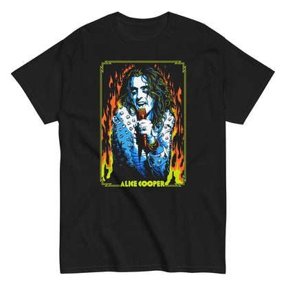 MERCHMOMENT Alice Cooper - Flames T-Shirt [Apparel]