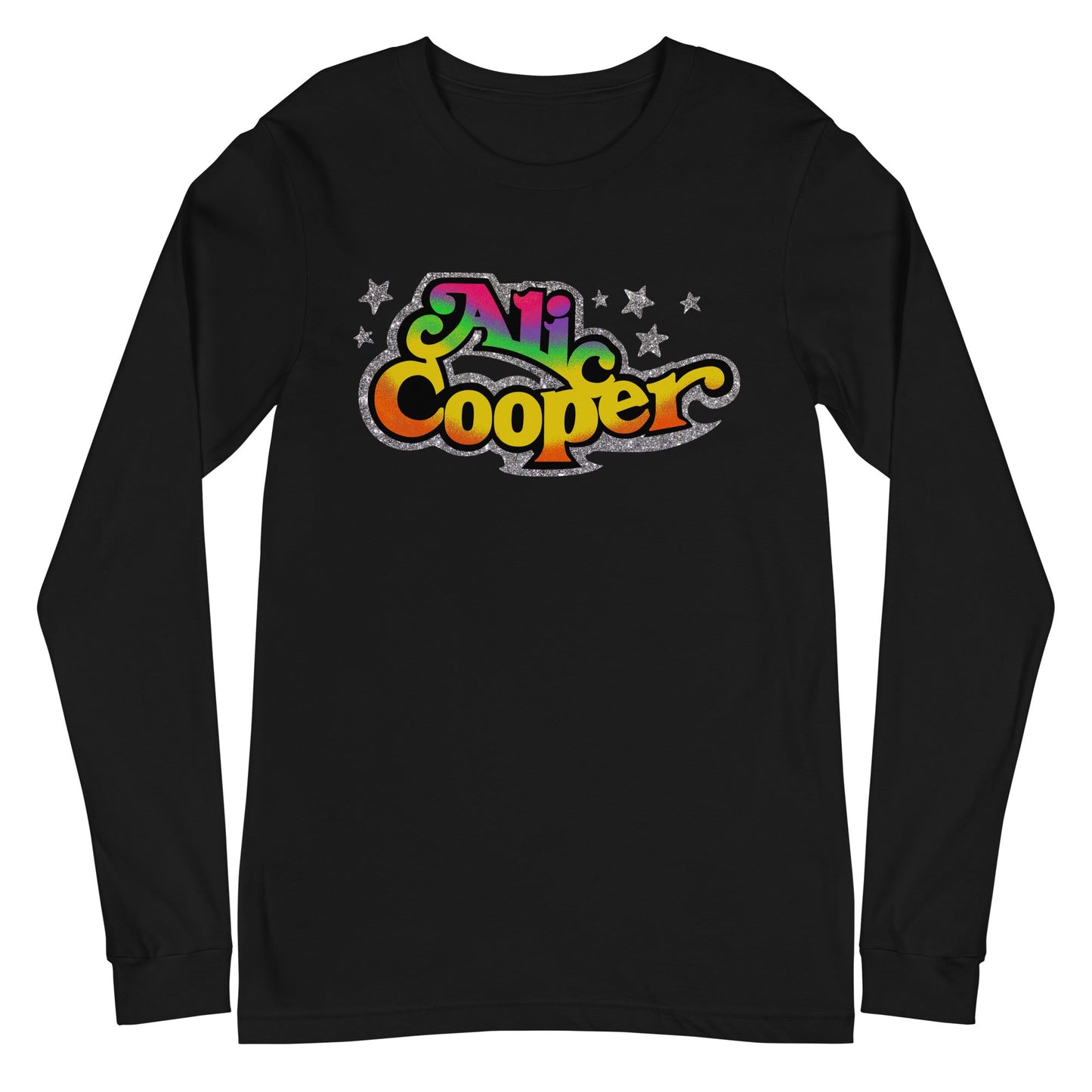 MERCHMOMENT Alice Cooper - Gradient Star Long Sleeve T-Shirt [Apparel]