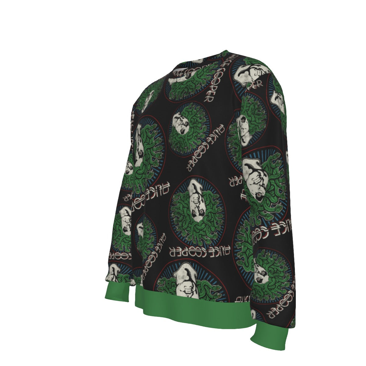 Alice Cooper Hair All Over Print Sweatshirt []