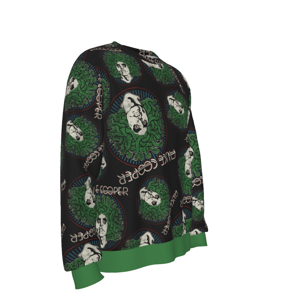 Alice Cooper Hair All Over Print Sweatshirt []
