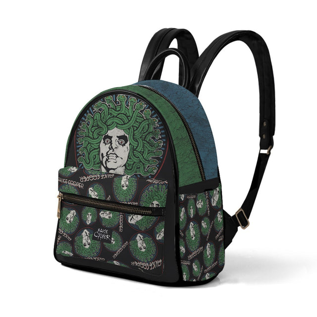 Alice Cooper Hair Mini-Backpack - Vegan Leather []