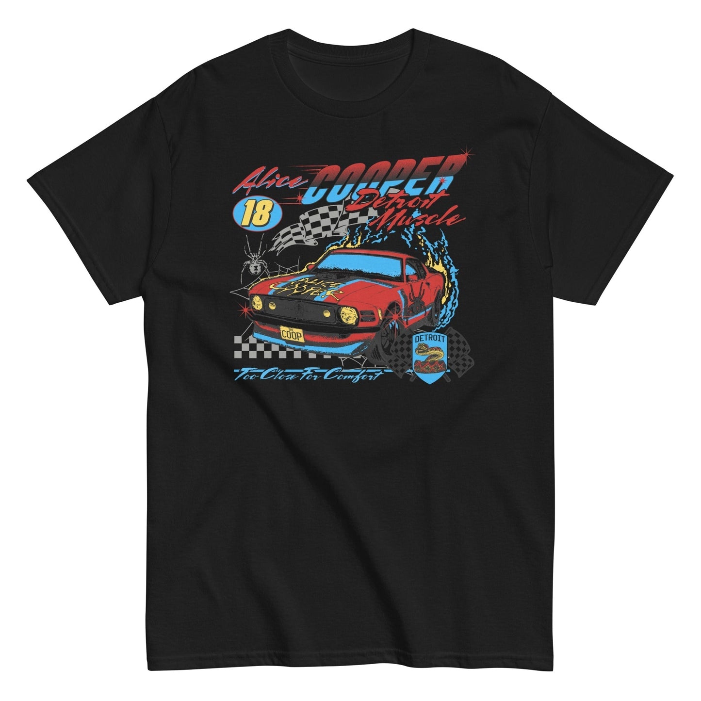 MERCHMOMENT Alice Cooper - Racecar T-Shirt [Apparel]
