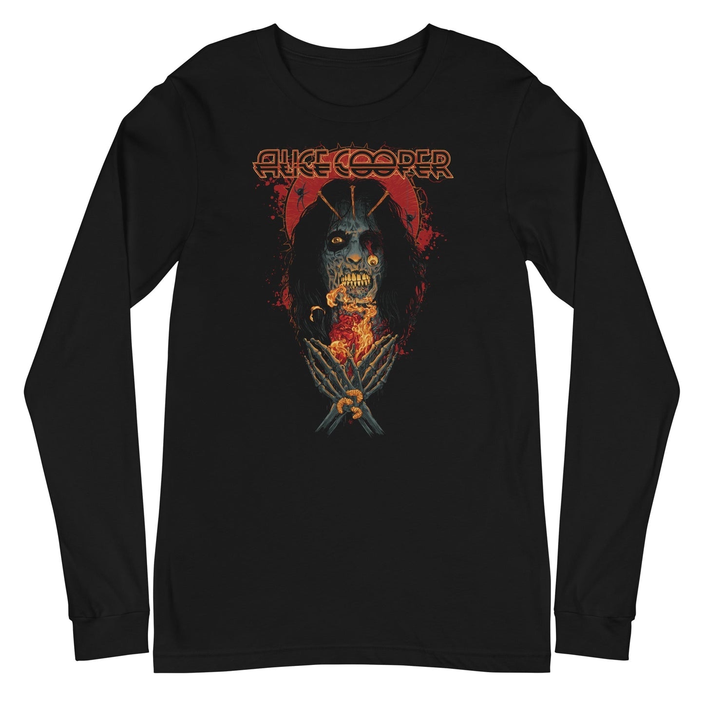 MERCHMOMENT Alice Cooper - Skeleton Long Sleeve T-Shirt [Apparel]