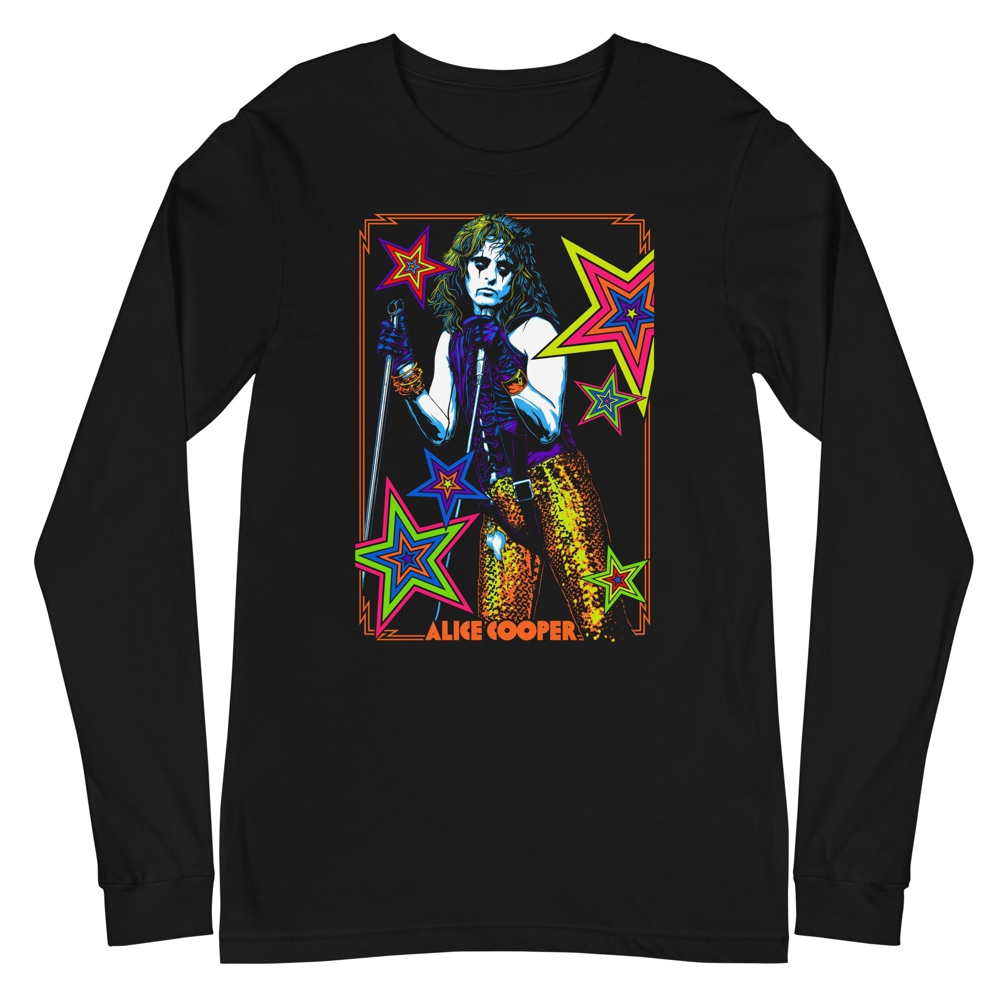 Alice Cooper - Stars Long Sleeve T-Shirt [Apparel]