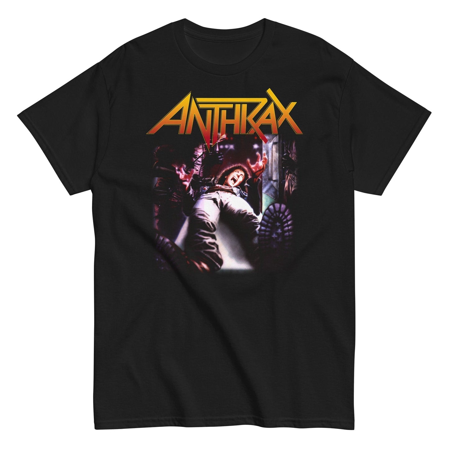 MERCHMOMENT Anthrax - Die on Your Feet T-Shirt [Apparel]