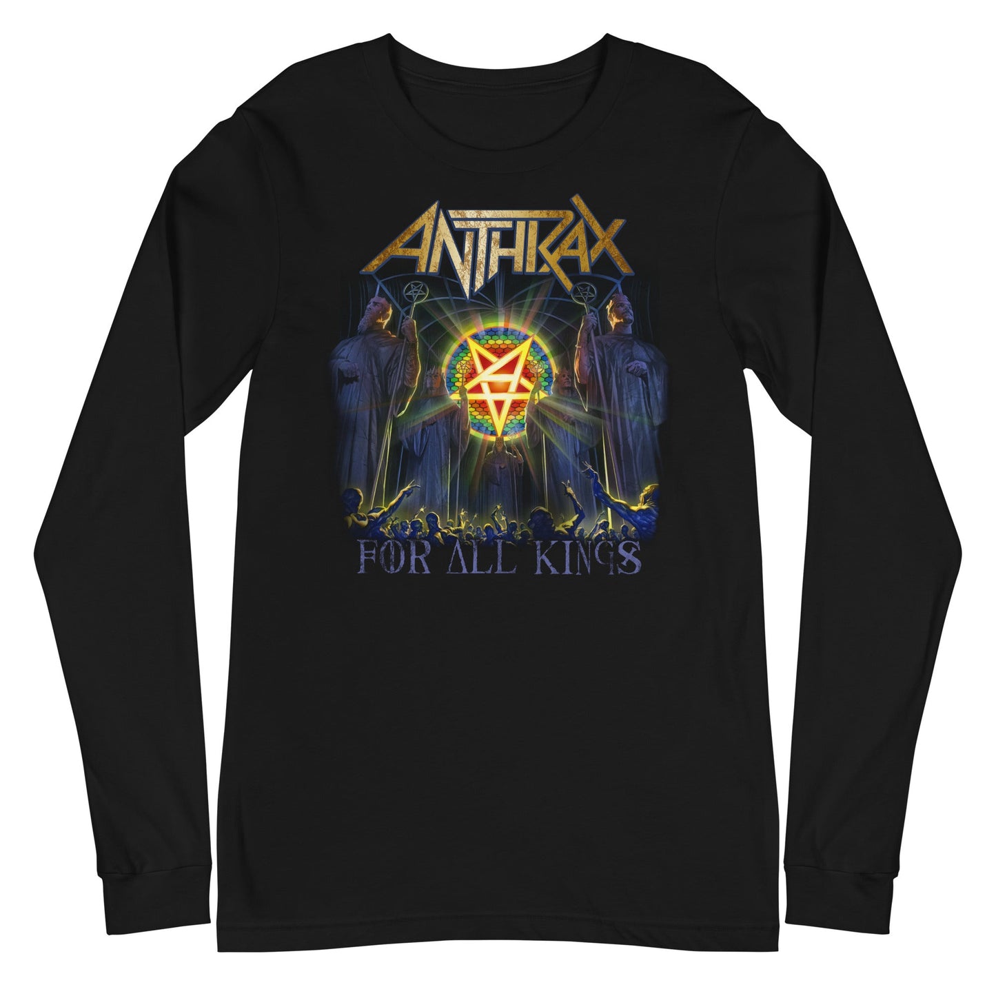 MERCHMOMENT Anthrax - For All Kings Long Sleeve T-Shirt [Apparel]