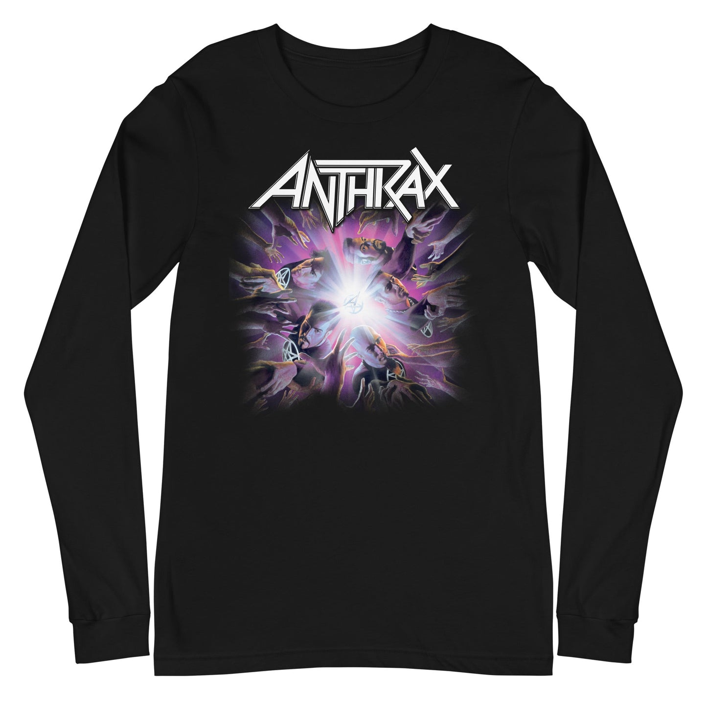 MERCHMOMENT Anthrax - Galaxies Long Sleeve T-Shirt [Apparel]