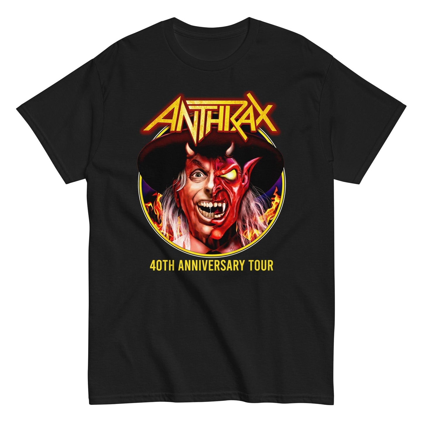 MERCHMOMENT Anthrax - Half Devil T-Shirt [Apparel]