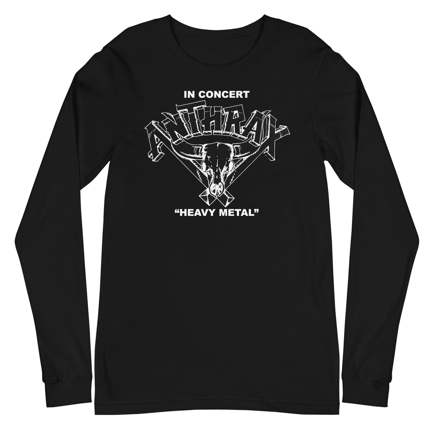 MERCHMOMENT Anthrax - Heavy Metal Long Sleeve T-Shirt [Apparel]