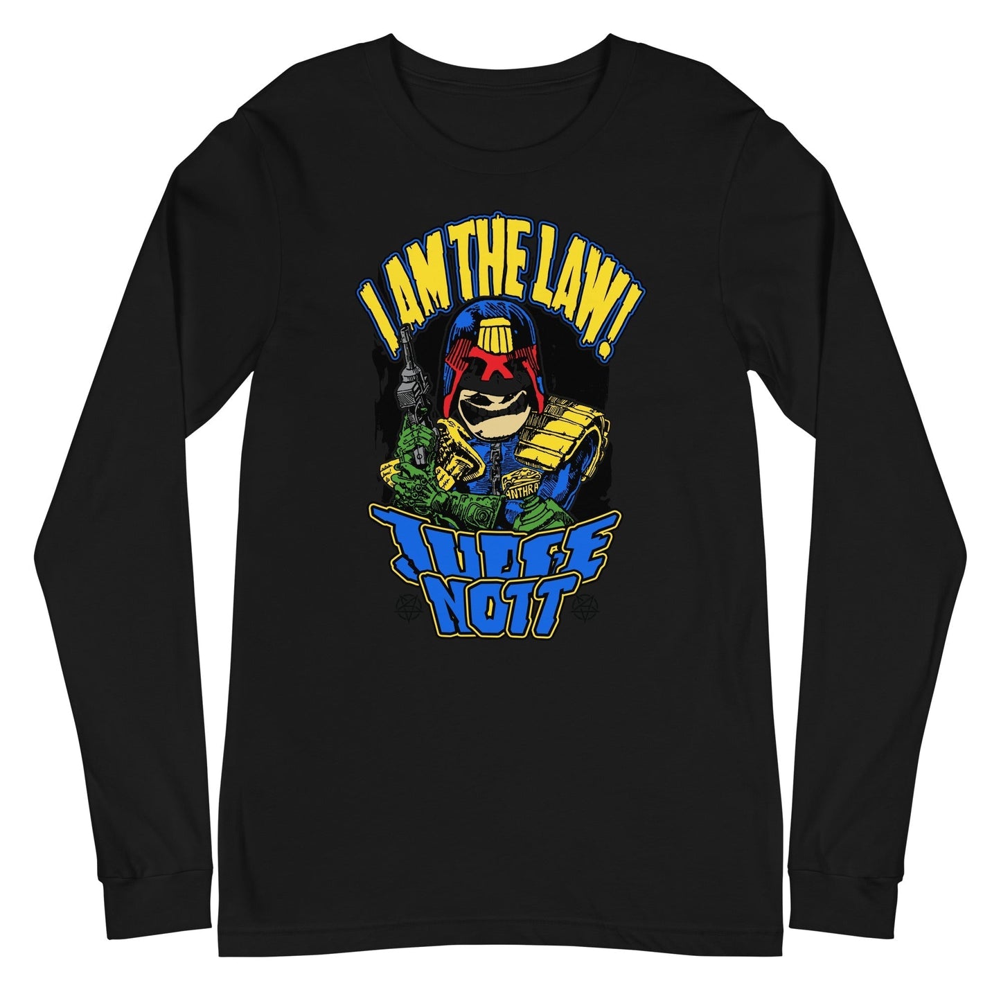 MERCHMOMENT Anthrax - I Am The Law Long Sleeve T-Shirt [Apparel]