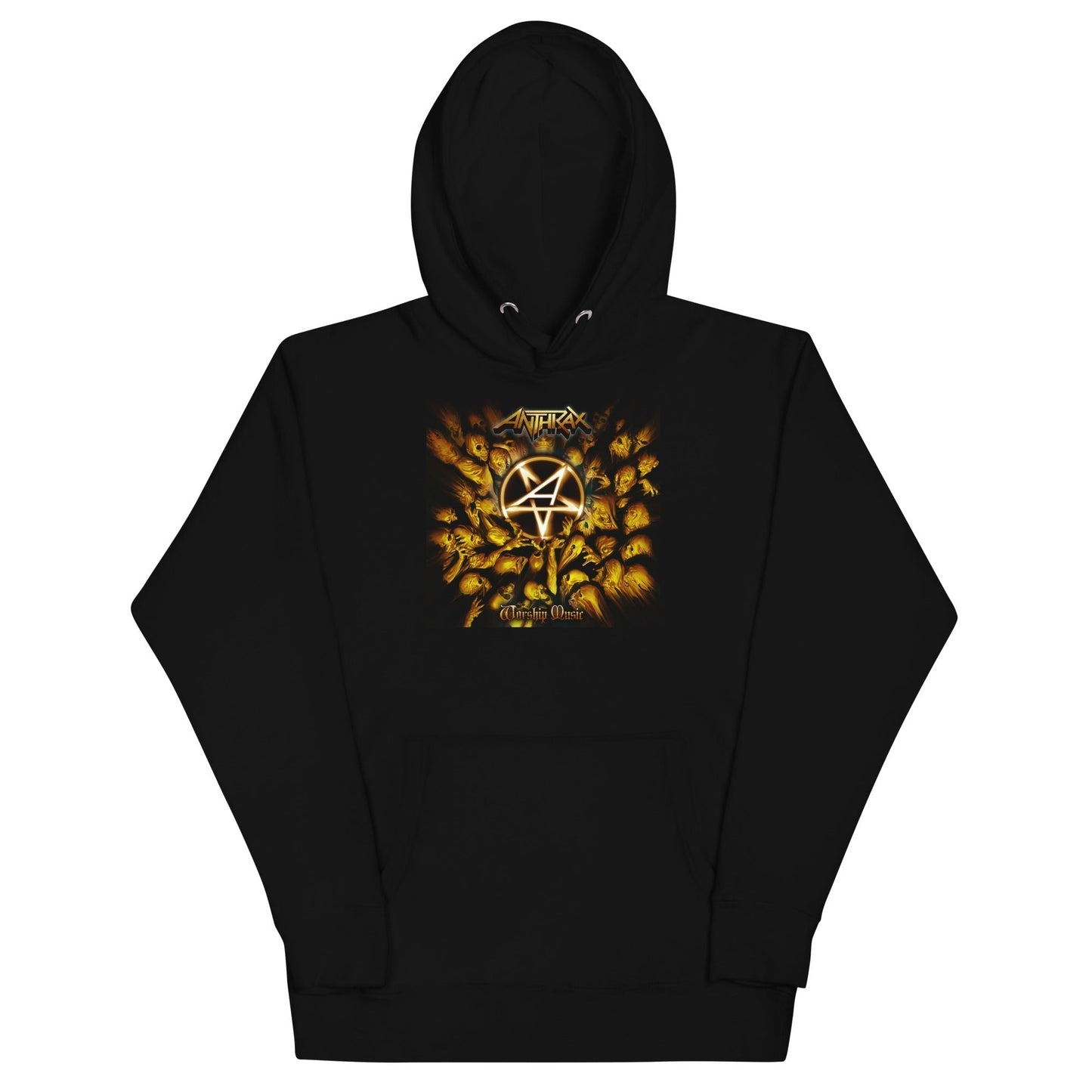 MERCHMOMENT Anthrax - Pentagram Logo Hoodie #1026 [Apparel]