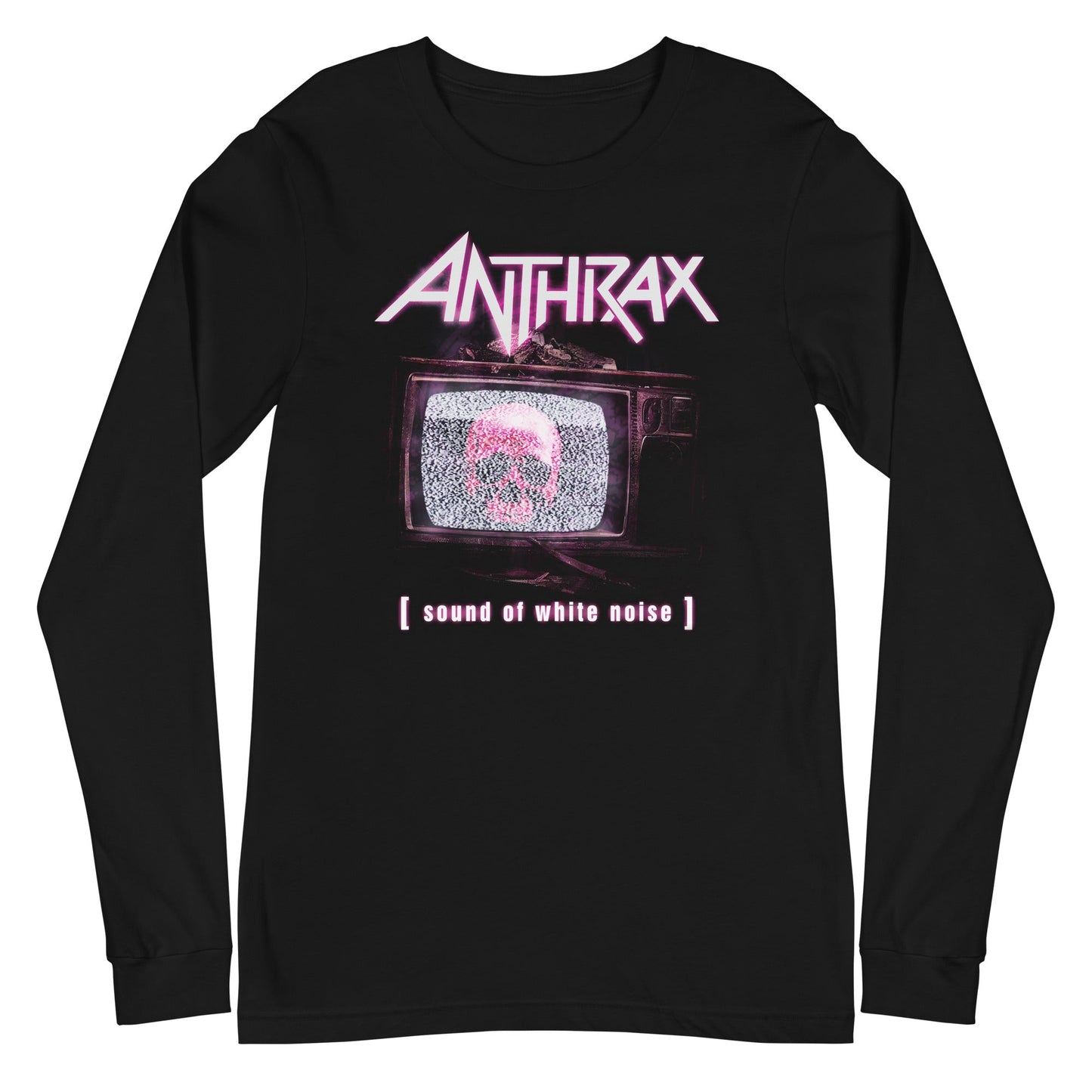 Anthrax - Skull TV Long Sleeve T-Shirt [Apparel]