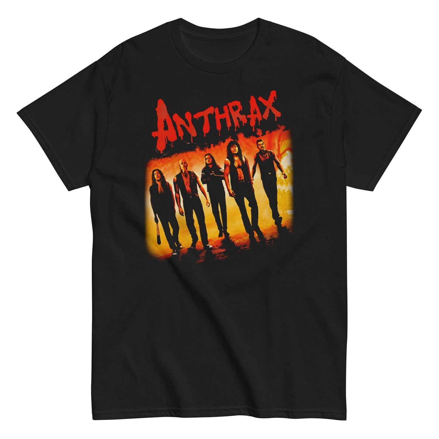 MERCHMOMENT Anthrax - Slanted Band T-Shirt [Apparel]