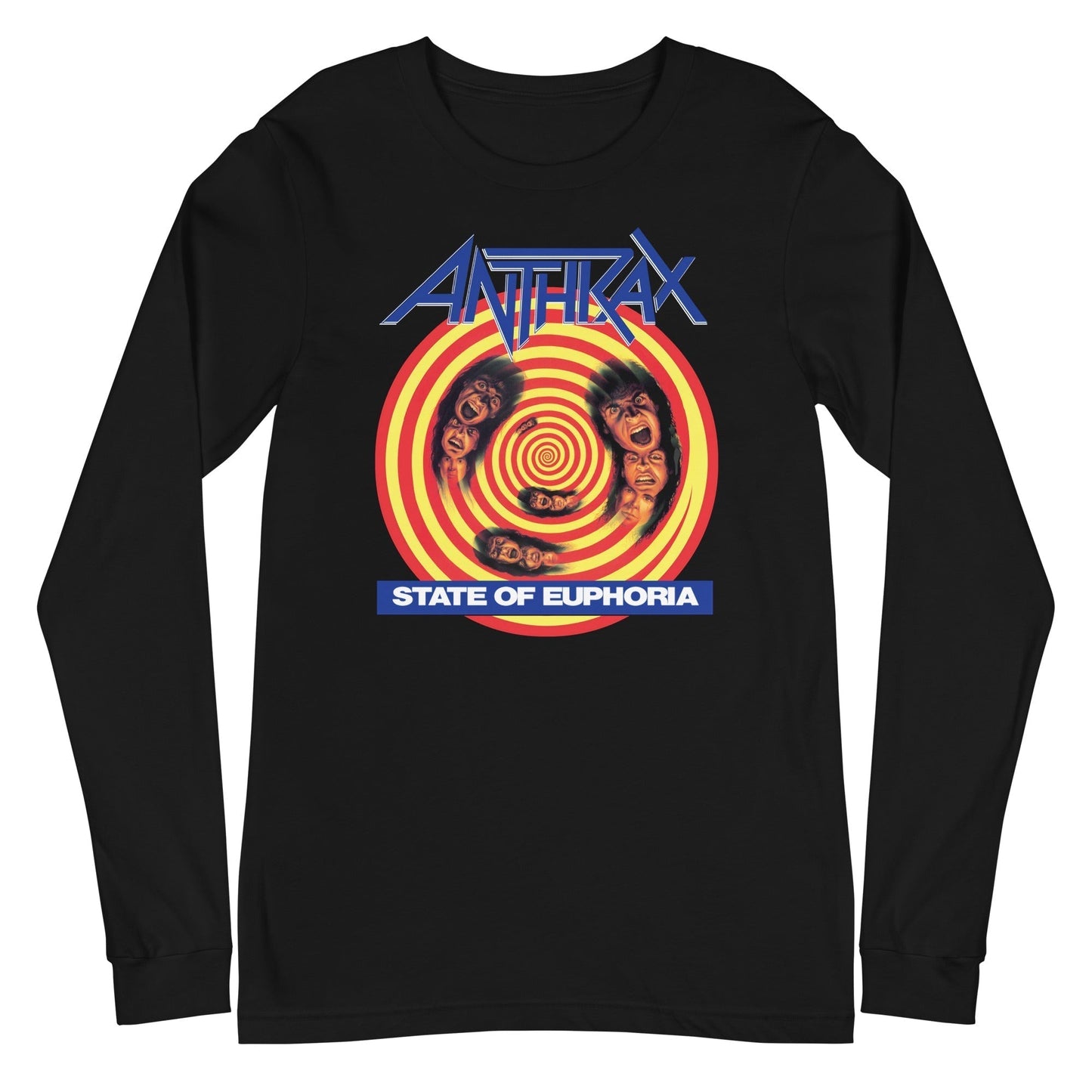 MERCHMOMENT Anthrax - State Of Euphoria Long Sleeve T-Shirt [Apparel]