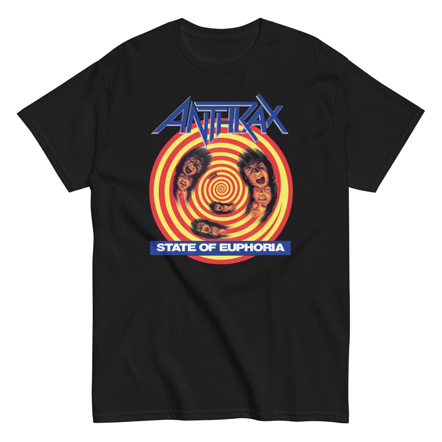 MERCHMOMENT Anthrax - State Of Euphoria T-Shirt [Apparel]