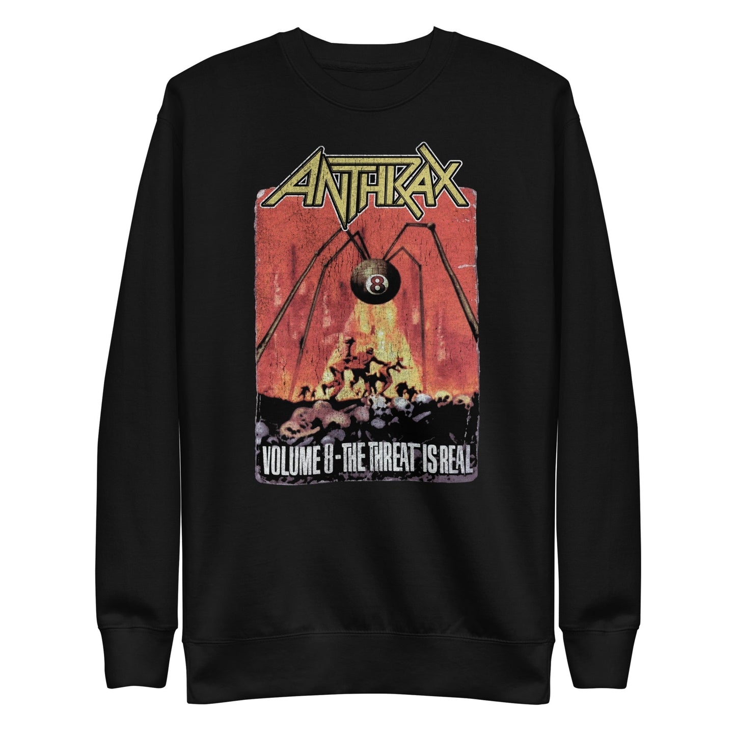 MERCHMOMENT Anthrax - The Threat Is Real Sweatshirt [Apparel]