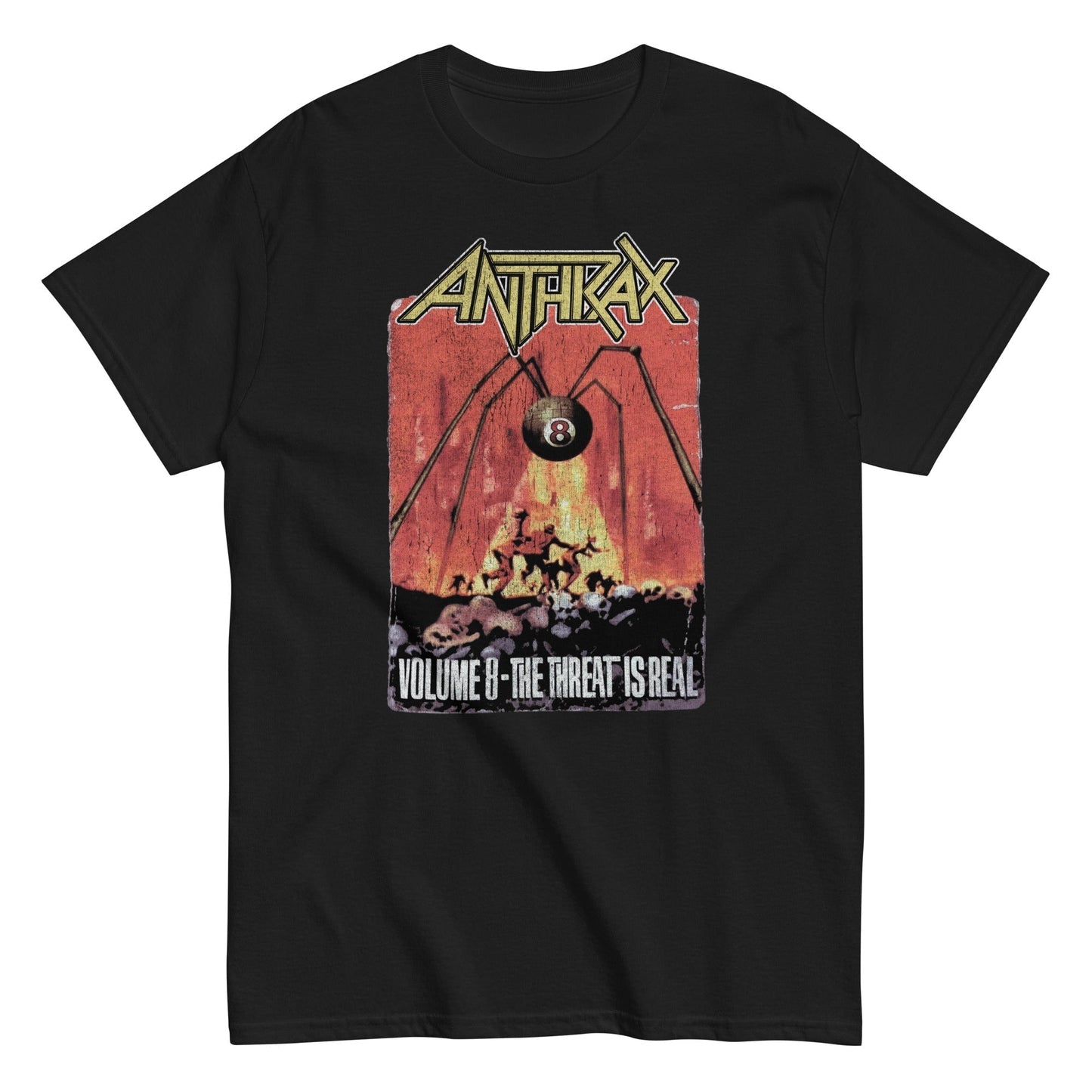 MERCHMOMENT Anthrax - The Threat Is Real T-Shirt [Apparel]