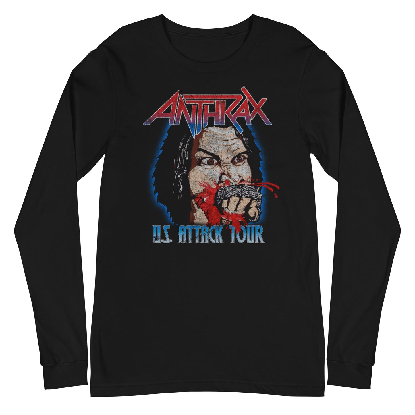 MERCHMOMENT Anthrax - US Attack Tour Long Sleeve T-Shirt [Apparel]