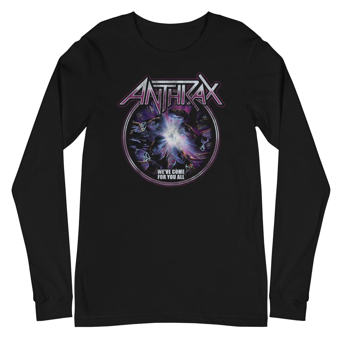 MERCHMOMENT Anthrax - We've Come For You All Long Sleeve T-Shirt [Apparel]