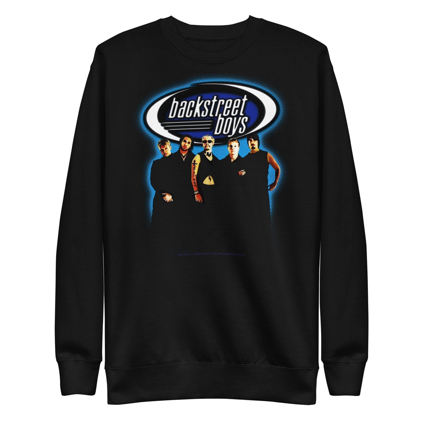 MERCHMOMENT Backstreet Boys - Blue Glow Sweatshirt [Apparel]