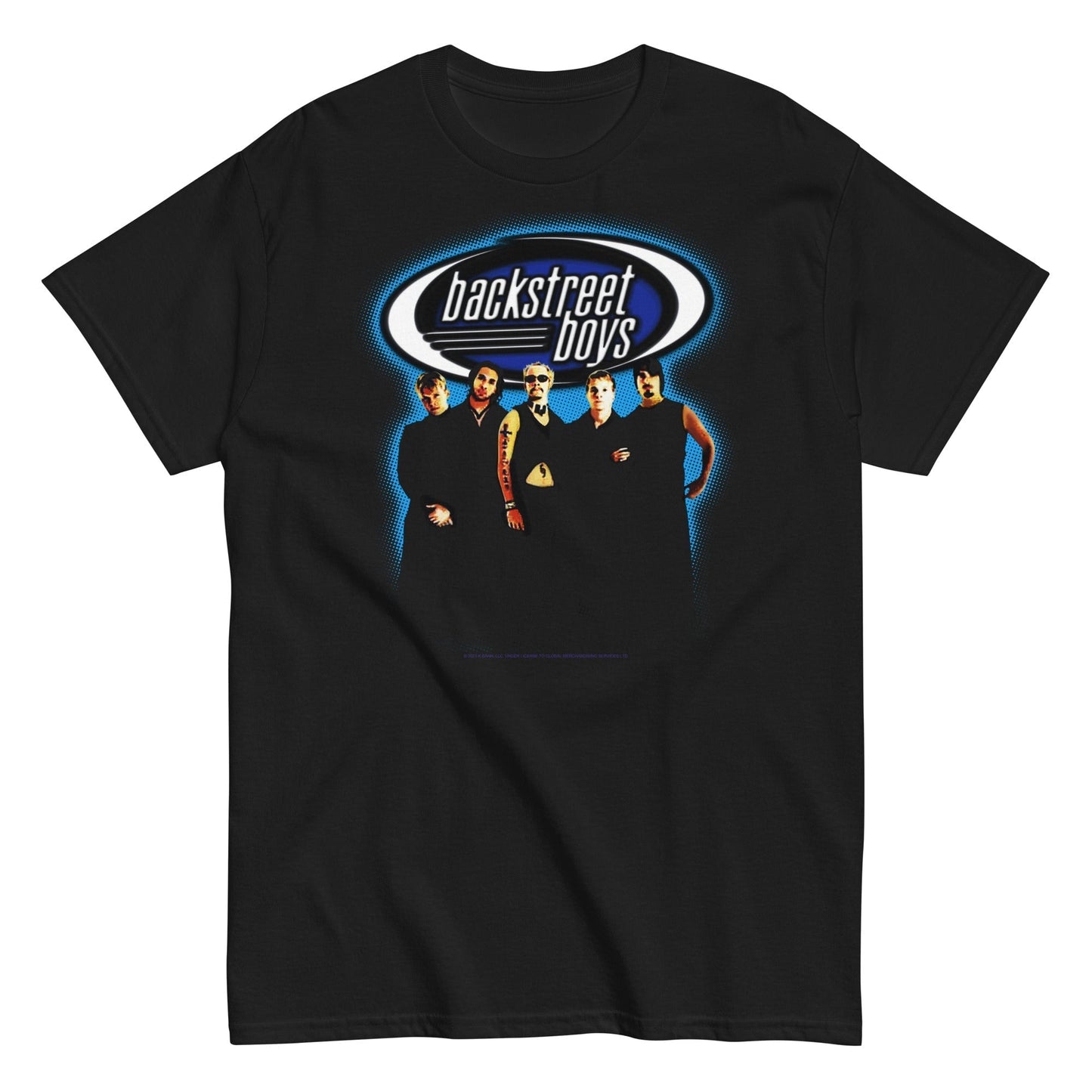 MERCHMOMENT Backstreet Boys - Blue Glow T-Shirt [Apparel]
