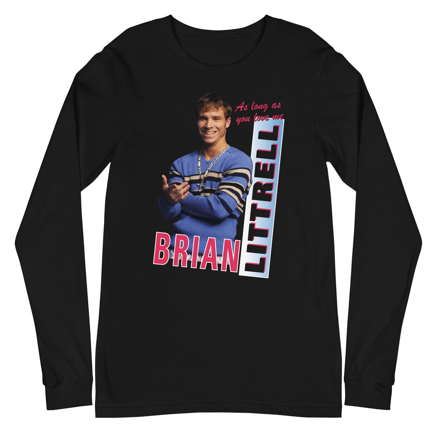 MERCHMOMENT Backstreet Boys - Brian Littrell Long Sleeve T-Shirt [Apparel]