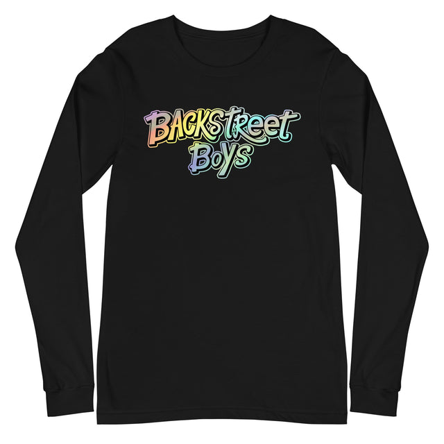 Backstreet Boys - Gradient Logo Long Sleeve T-Shirt []