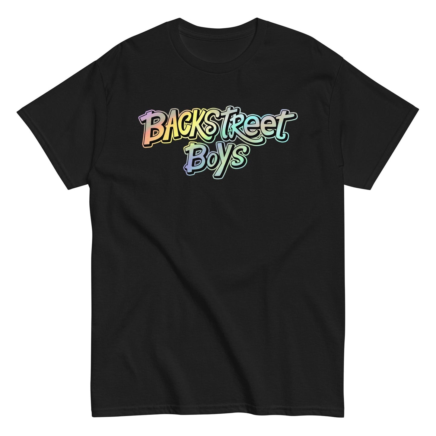 MERCHMOMENT Backstreet Boys - Gradient Logo T-Shirt [Apparel]