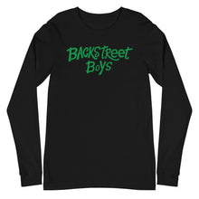 MERCHMOMENT Backstreet Boys - Green Logo Long Sleeve T-Shirt [Apparel]