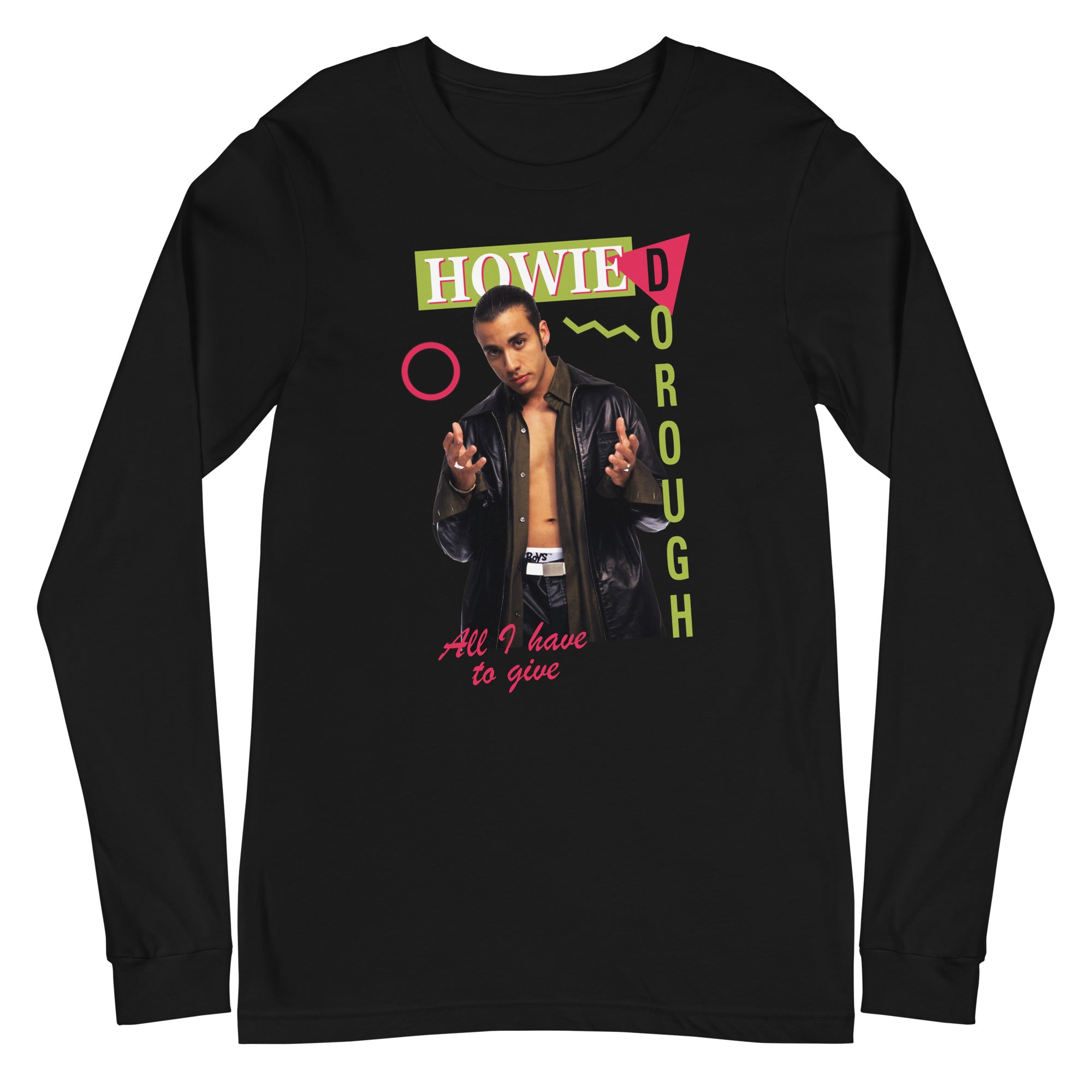 Backstreet Boys - Howie Dorough Long Sleeve T-Shirt [Apparel]