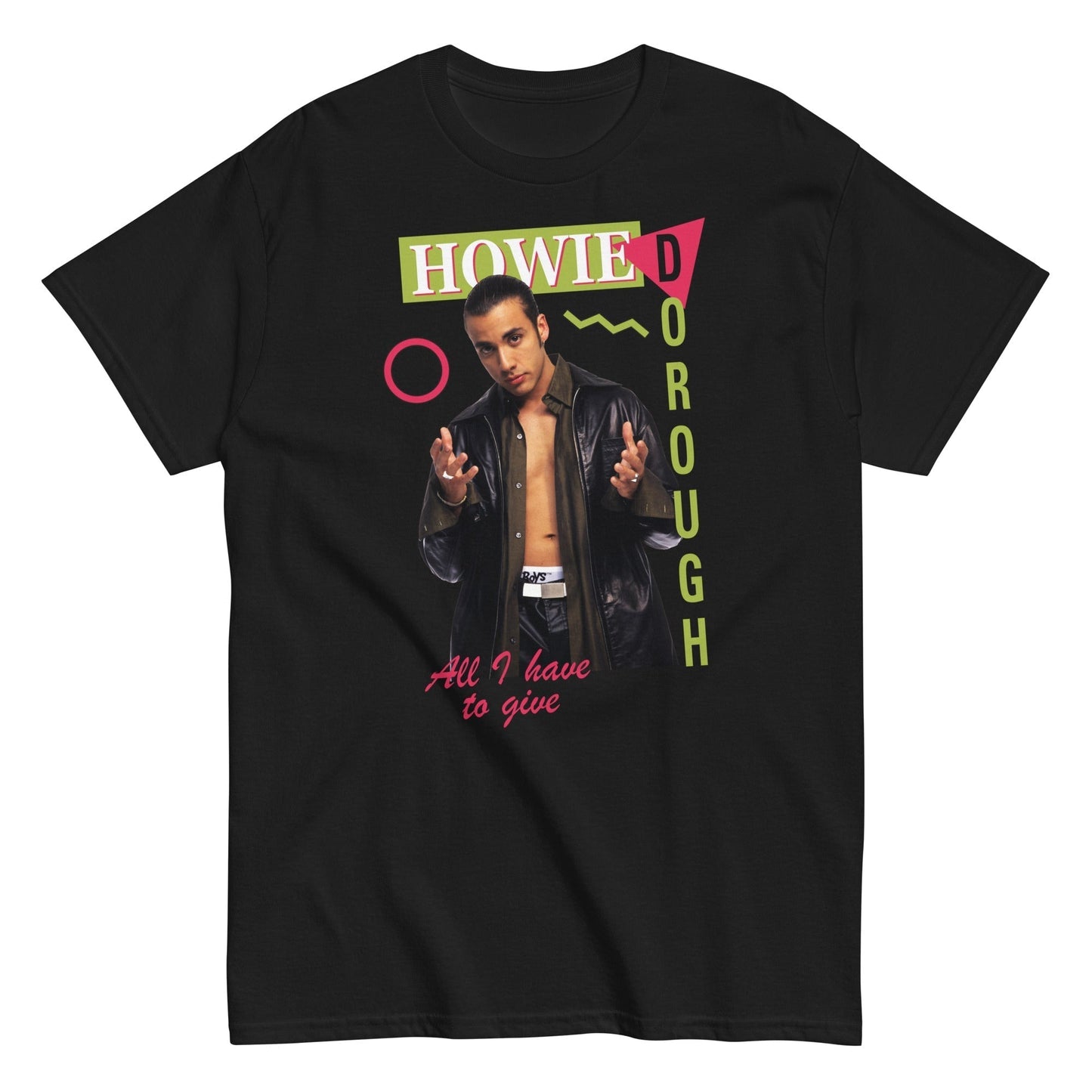 MERCHMOMENT Backstreet Boys - Howie Dorough T-Shirt [Apparel]