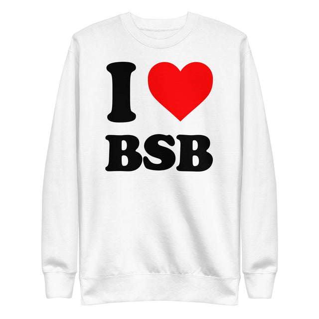 Backstreet Boys - Love BSB White Sweatshirt []