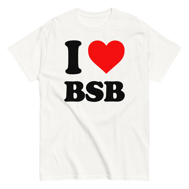 MerchMoment - Backstreet Boys - Love BSB White T-Shirt []