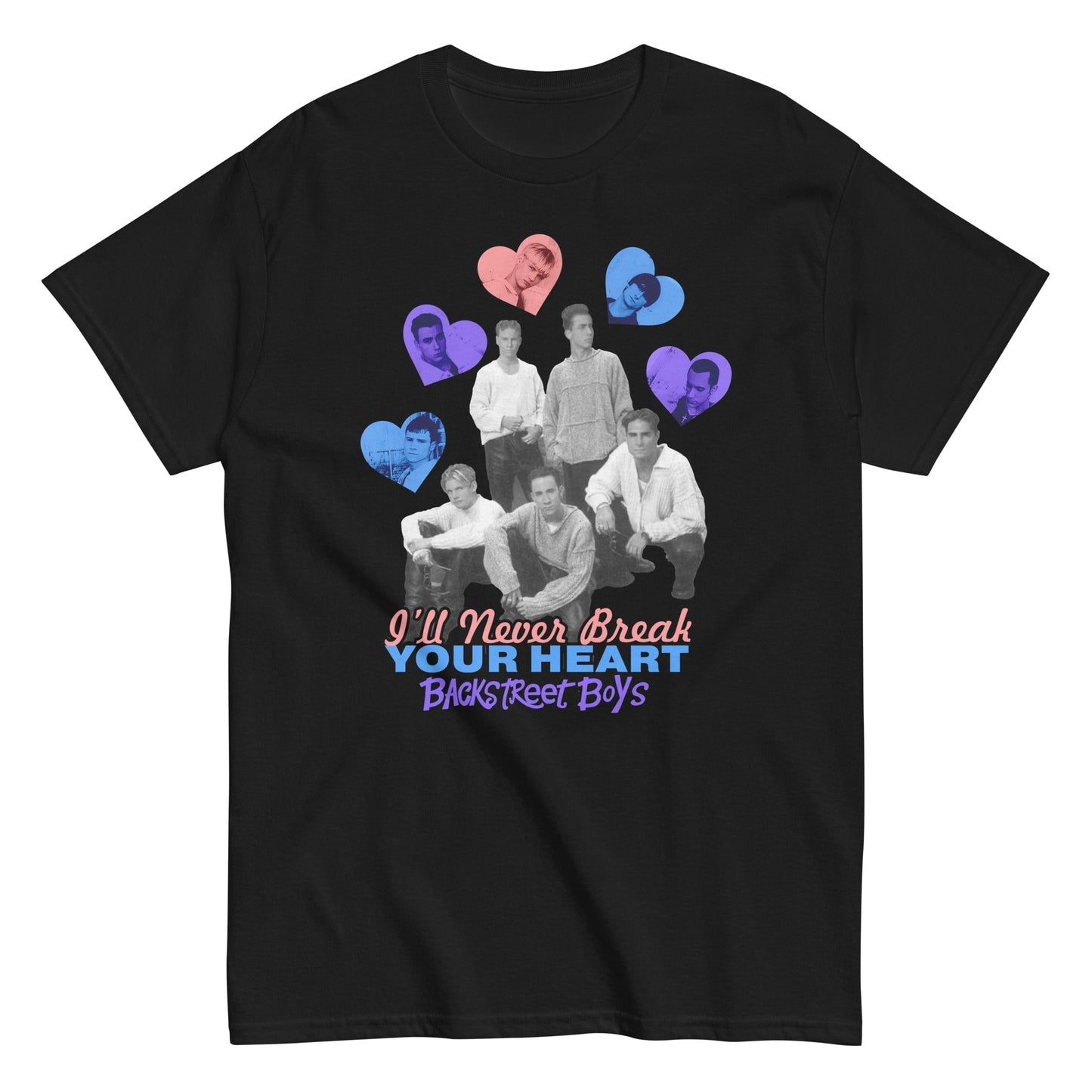 MERCHMOMENT Backstreet Boys - Never Break Your Heart T-Shirt [Apparel]