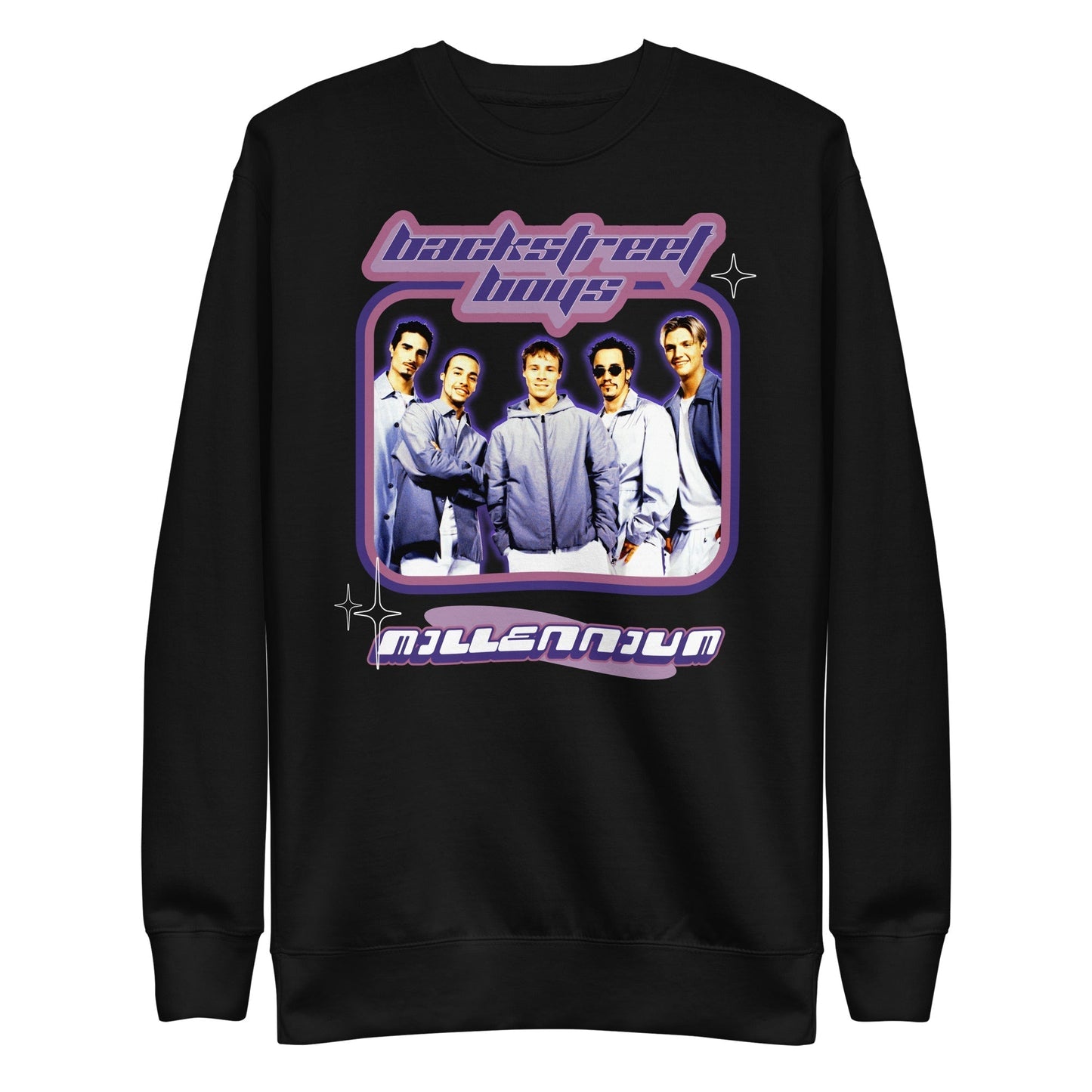 MERCHMOMENT Backstreet Boys - Purple Y2K Sweatshirt [Apparel]