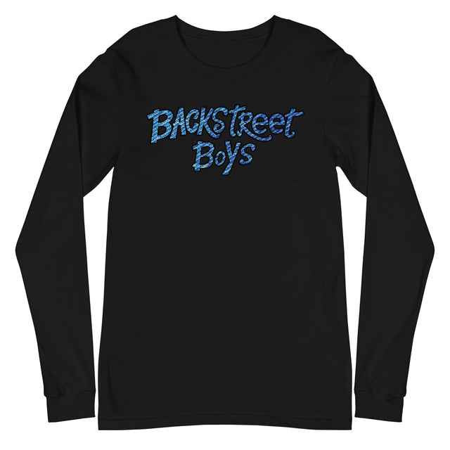 Backstreet Boys - Striped Logo Long Sleeve T-Shirt []