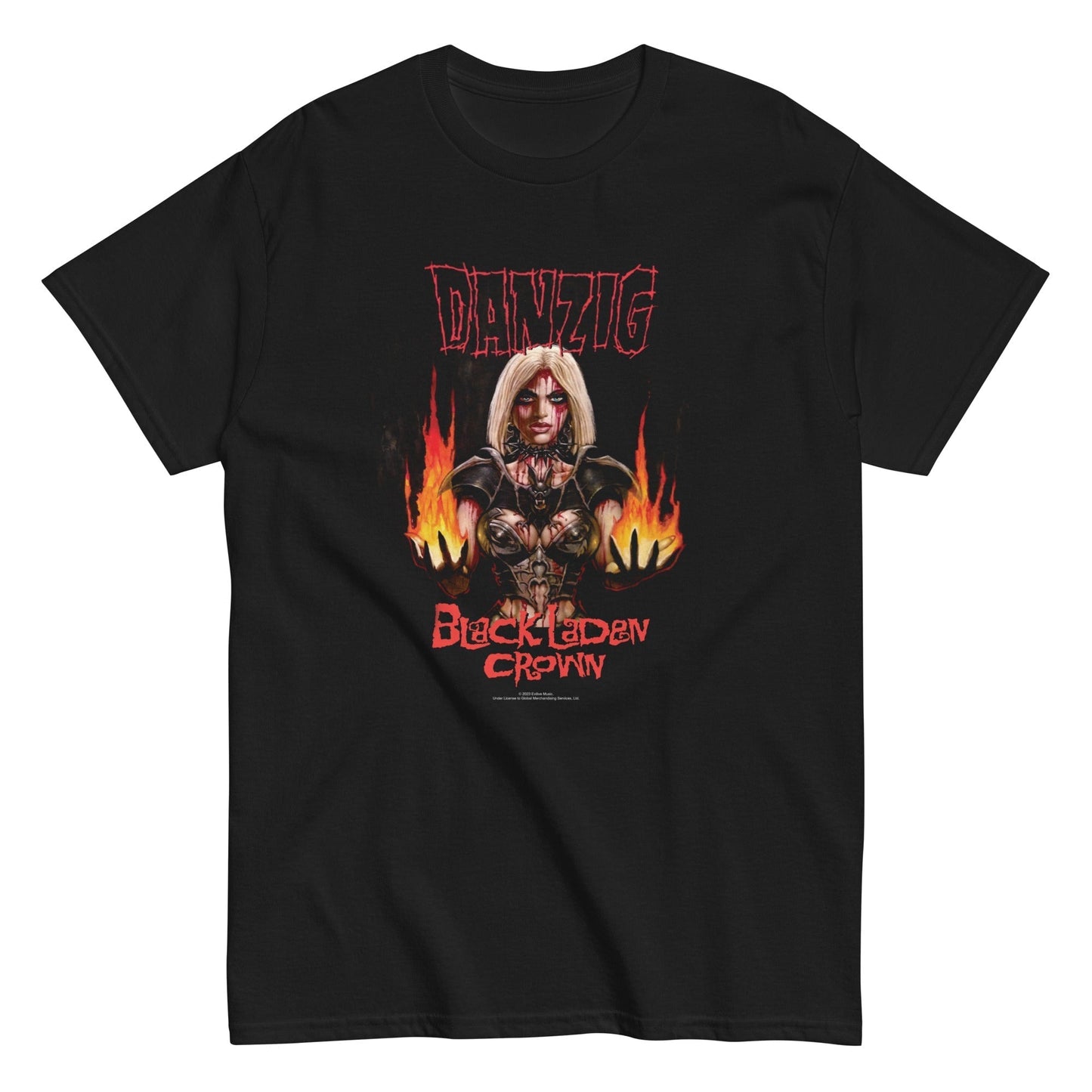 MERCHMOMENT Danzig - Black Laden Crown T-Shirt [Apparel]