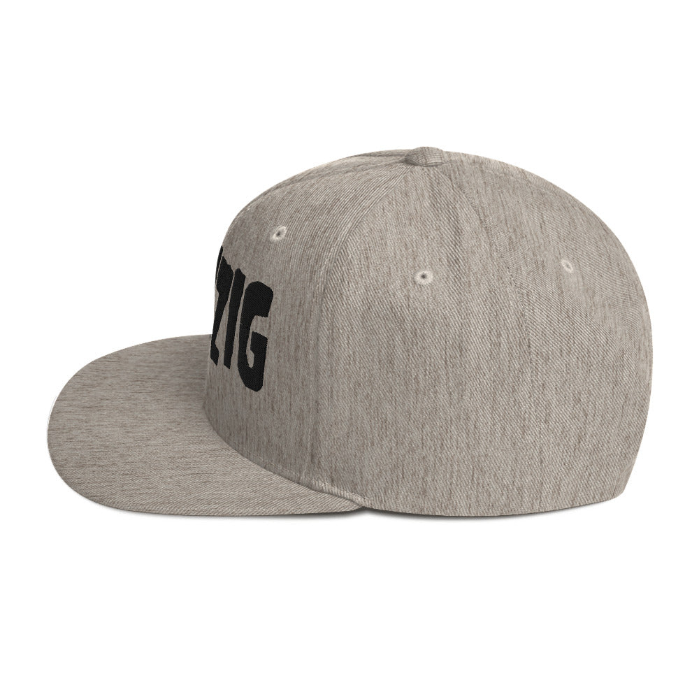 MERCHMOMENT Danzig Classic Logo Grey Embroidered Snap Back Hat [Apparel]