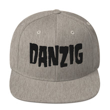 Danzig Classic Logo Grey Embroidered Snap Back Hat [Apparel]