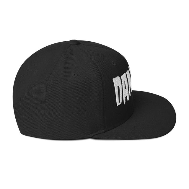 Danzig Classic Logo White Embroidered Snap Back Hat []