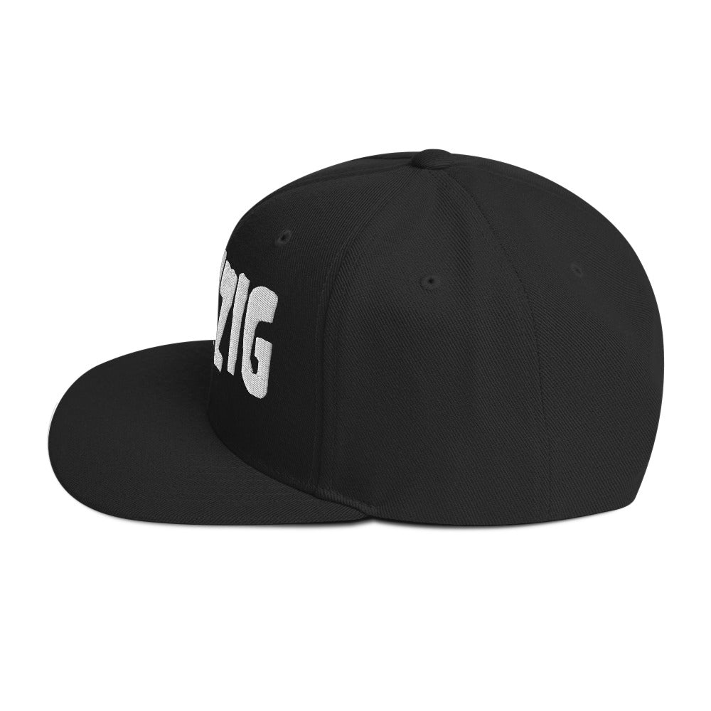 MERCHMOMENT Danzig Classic Logo White Embroidered Snap Back Hat [Apparel]