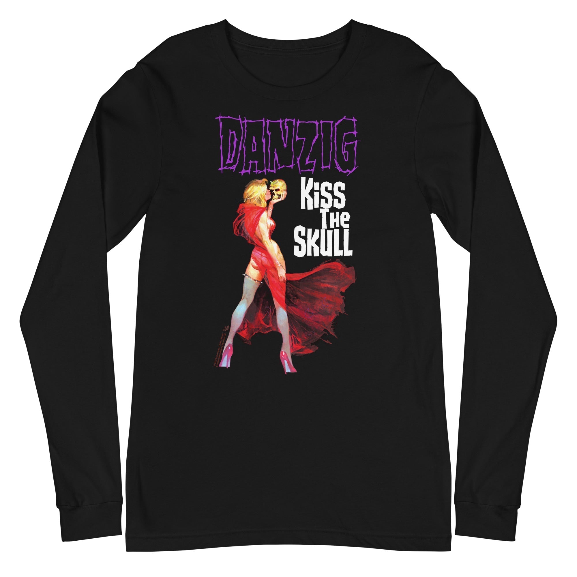 Danzig - Kiss The Skull Long Sleeve T-Shirt [Apparel]