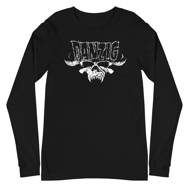 Danzig - Logo Skull Long Sleeve T-Shirt []