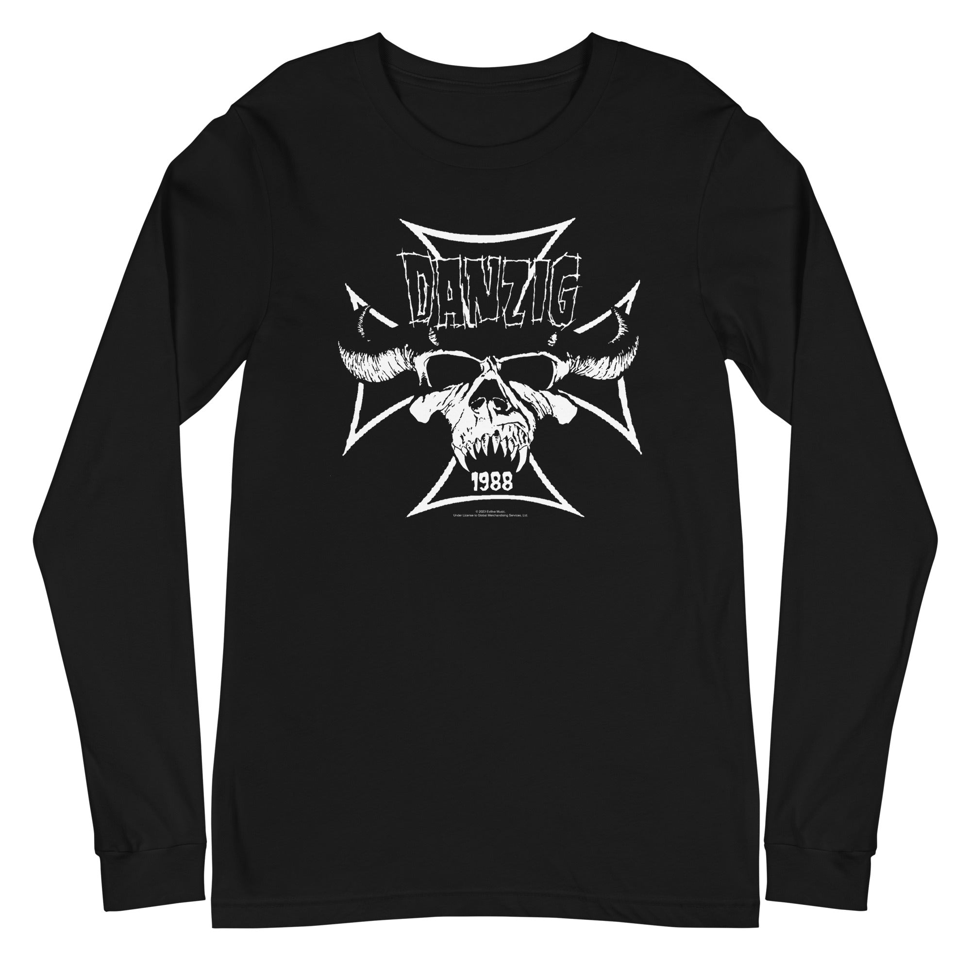 Danzig - Steer Skull Long Sleeve T-Shirt [Apparel]