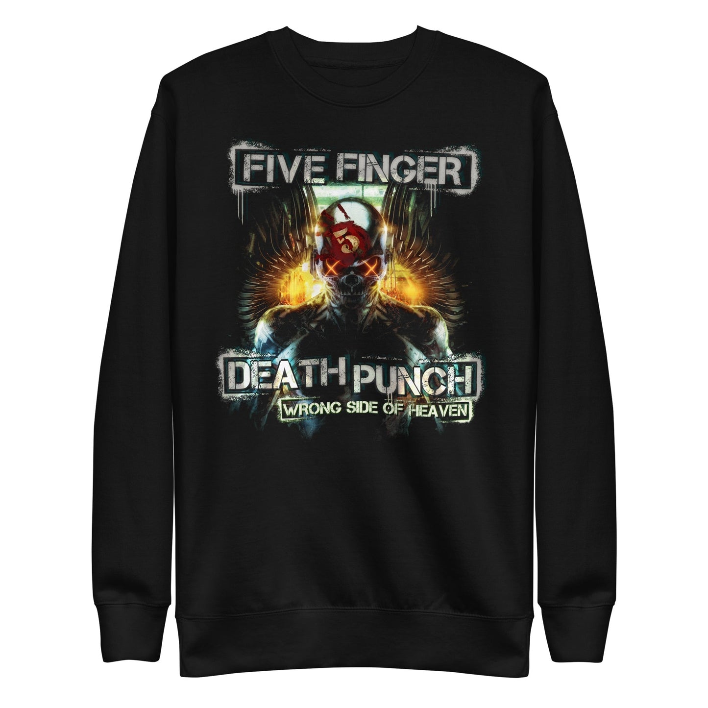 MERCHMOMENT Five Finger Death Punch - Bot Heaven Sweatshirt [Apparel]