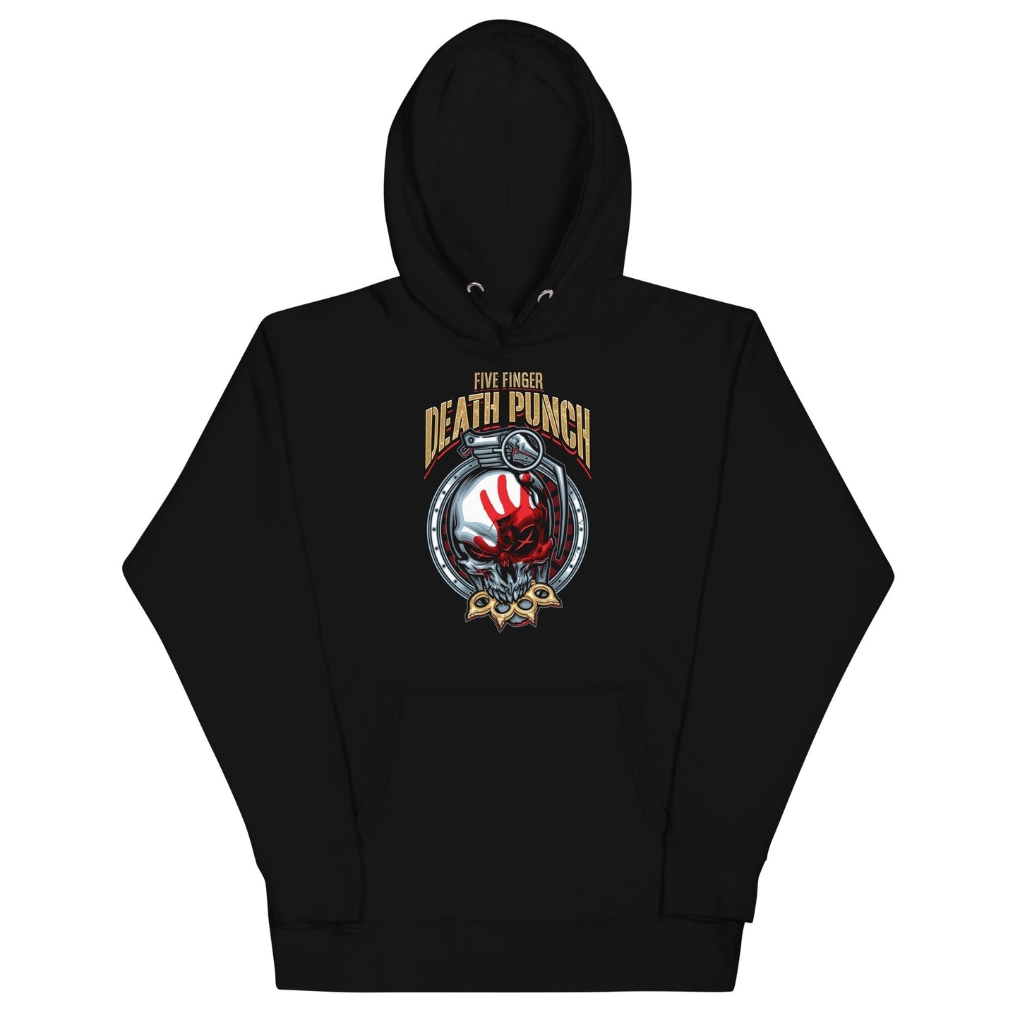 MERCHMOMENT Five Finger Death Punch - Brass Knuckle Hoodie [Apparel]