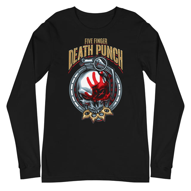 MerchMoment - Five Finger Death Punch - Brass Knuckle Long Sleeve T-Shirt []