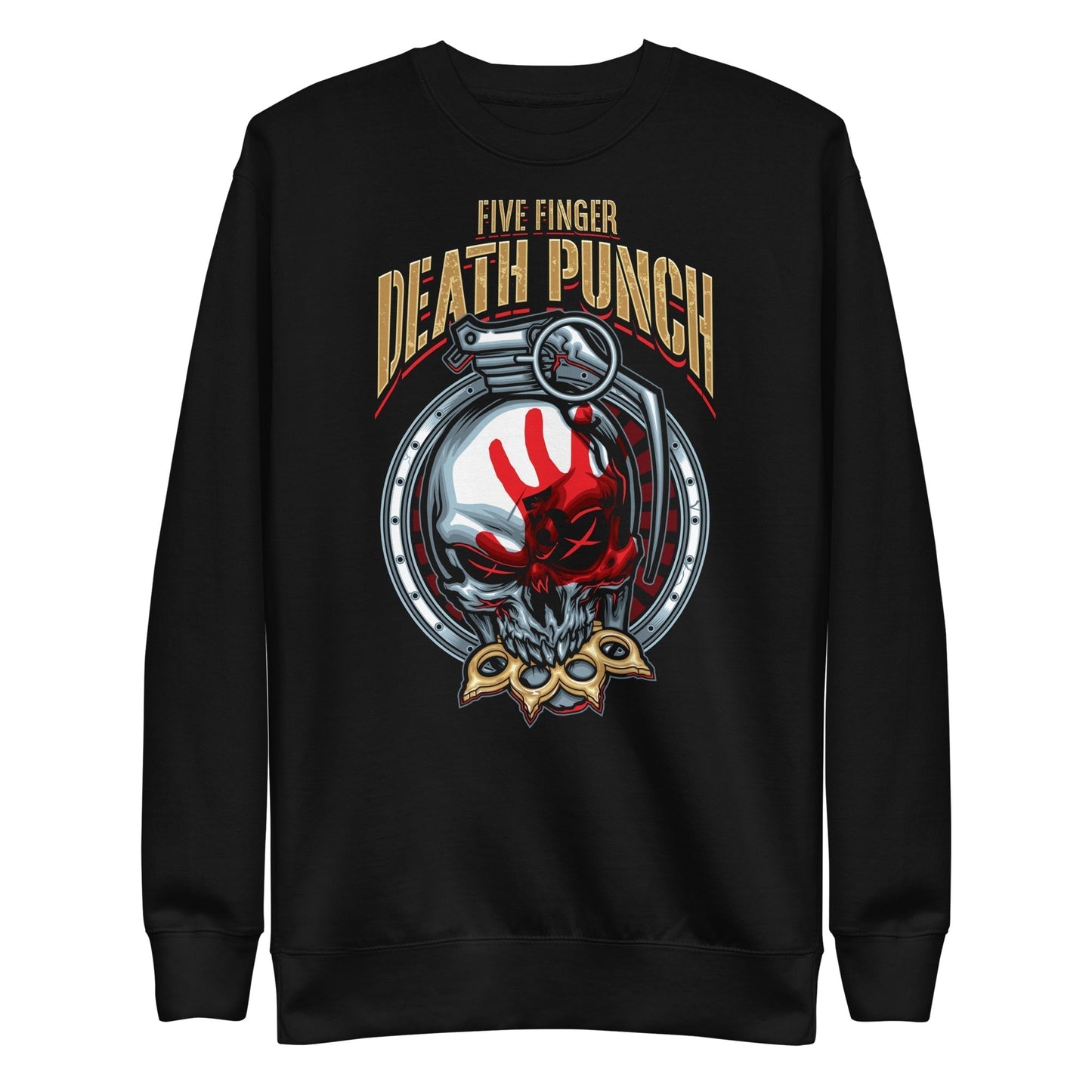 MERCHMOMENT Five Finger Death Punch - Brass Knuckle Sweatshirt [Apparel]