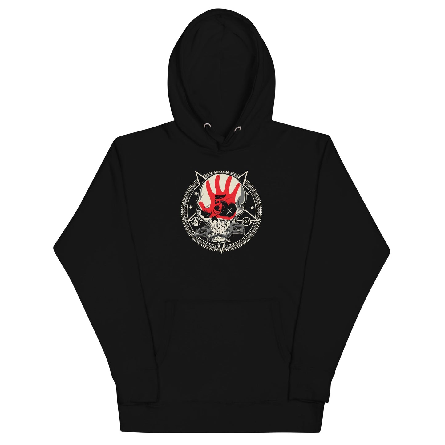MERCHMOMENT Five Finger Death Punch - Circle Logo Hoodie [Apparel]